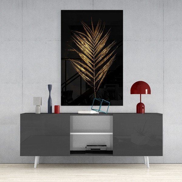 Staklena slika Insingne Palm Leaf-image-1