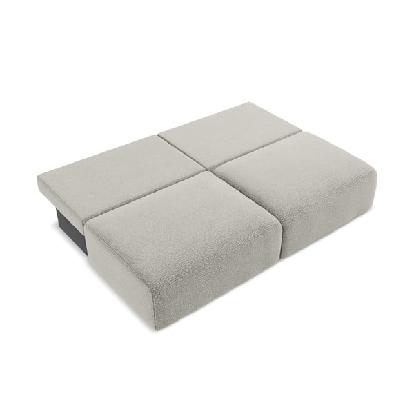 Svijetlo siva sklopiva/s prostorom za odlaganje sofa 216 cm Kalena – Makamii-image-4