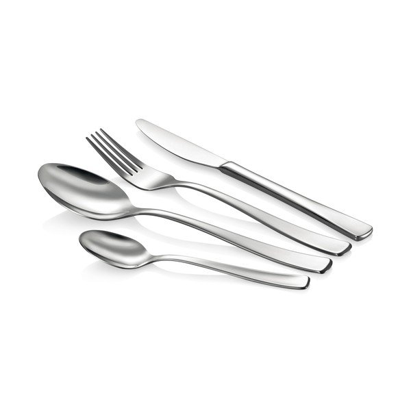 Pribor za jelo od nehrđajućeg čelika srebrne boje 24 kom Clara - Tescoma-image-1