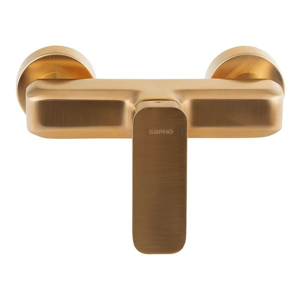 Zidna slavina za tuš u zlatnoj boji (s 1 izlazom) Spy – Sapho-image-2