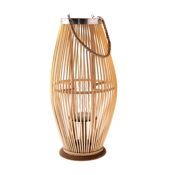 Lanterna od bambusa Dakls Naturale, visine 49 cm