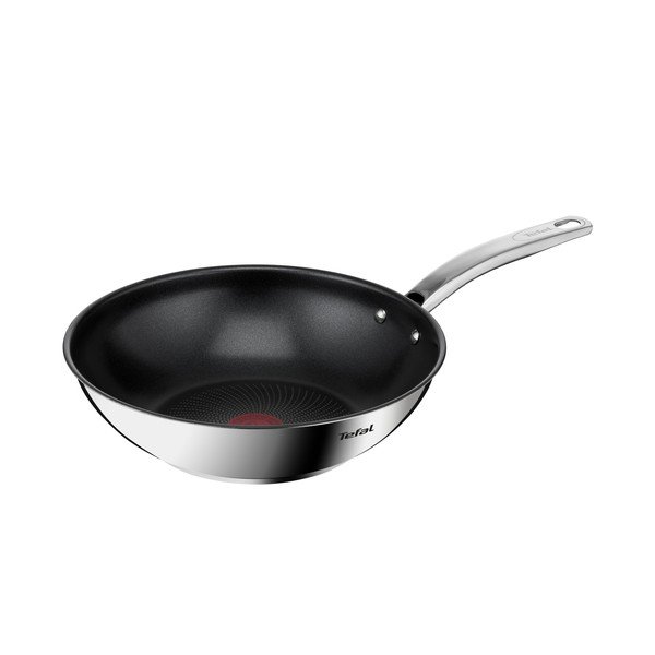 Wok tava s neprijanjajućom površinom od nehrđajućeg čelika ø 28 cm Intuition B8171944 – Tefal