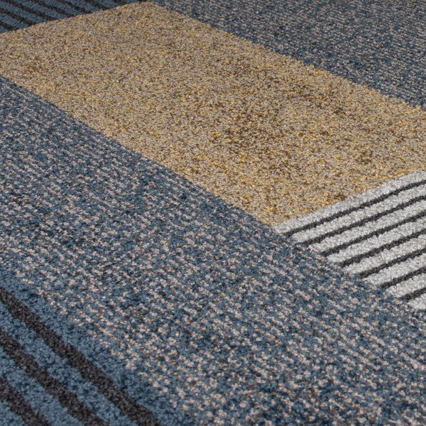 Žuto-plavi tepih Flair Rugs Brix, 160 x 230 cm-image-2