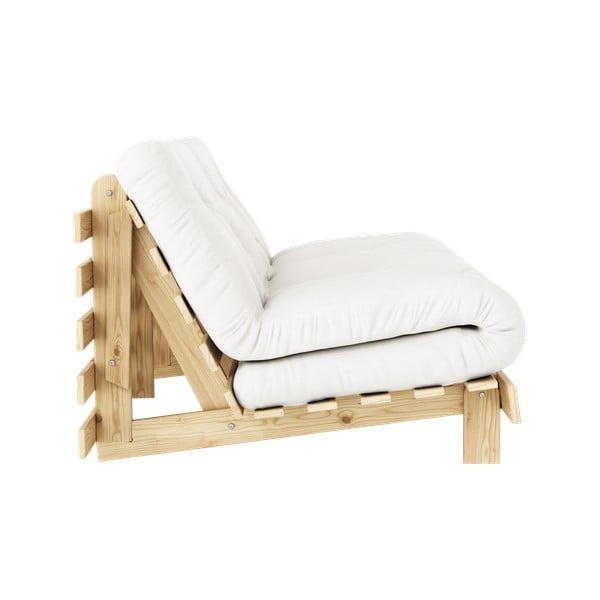 Kauč na razvlačenje u prirodnoj boji 160 cm Roots - Karup Design-image-4