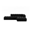 Antracitno siva kutna garnitura (s desnim kutom) Lupine – Micadoni Home