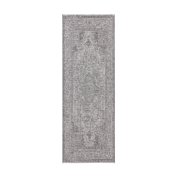 Sivi tepih staza pogodan za vanjski prostor Elle Decor Curious Cenon, 77 x 200 cm