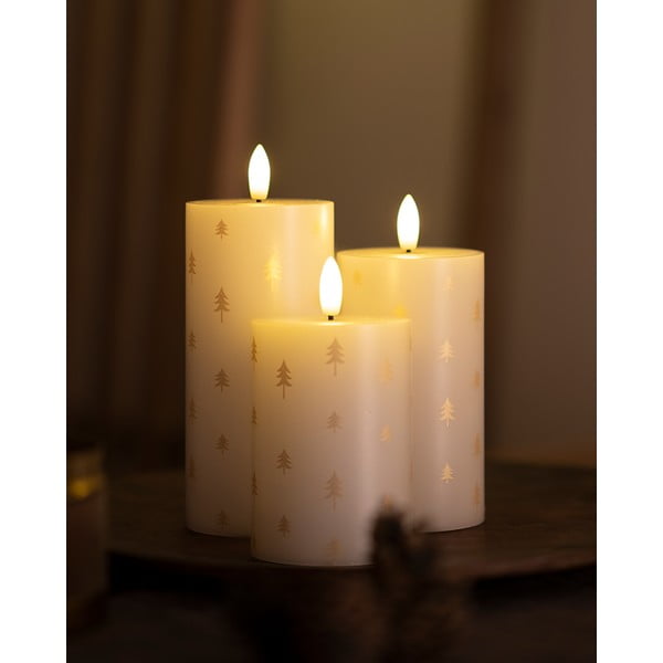 LED svijeće u setu 3 kom (visina 15 cm) Sille – Sirius-image-1