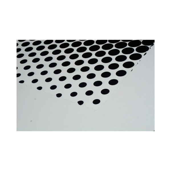 Minimalističke navlake za jastuke Black Dots stolna staza od mikrovlakana, 45 x 145 cm-image-1