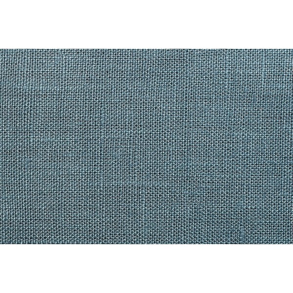 Prljavo plava lanena zavjesa 140x300 cm Blue Fog – Linen Tales-image-1