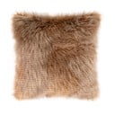 Smeđa navlaka za jastuk od umjetnog krzna Tiseco Home Studio, 45 x 45 cm