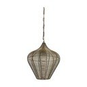 Metalna viseća svjetiljka u brončanoj boji ø 36 cm Alvaro – Light & Living