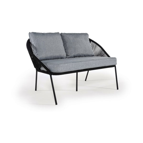 Crni vrtni dvosjed Bonami Selection North-image-3