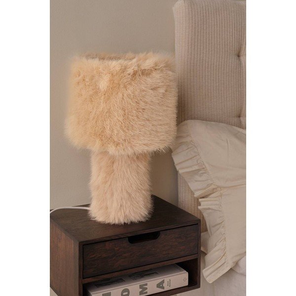 Krem tekstilna stolna lampa (visina 46 cm) Fay – Ellos Home-image-2