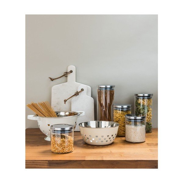 Bijela cjedilo sa srcima Premier Housewares Hearts-image-1