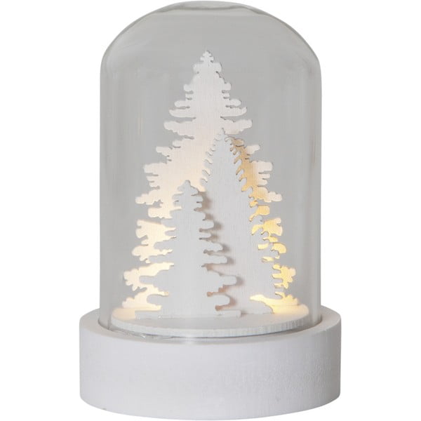 Bijeli svjetlosni ukras u setu 3 kom s božićnim motivom ø 5,5 cm Kupol – Star Trading-image-3