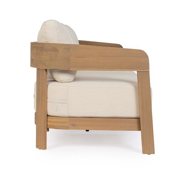 Vrtna sofa od masivnog bagrema u prirodnoj boji Pablo – Bizzotto-image-3