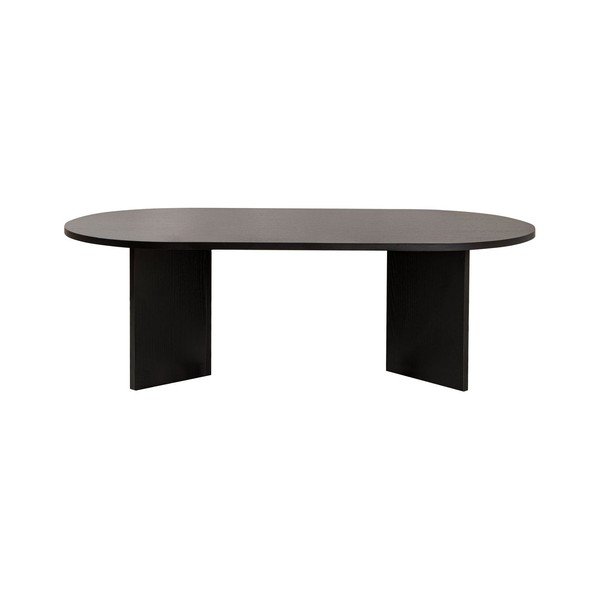 Crni stolić za kavu u mat dekoru 60x119 cm Sable – Kalune Design-image-2