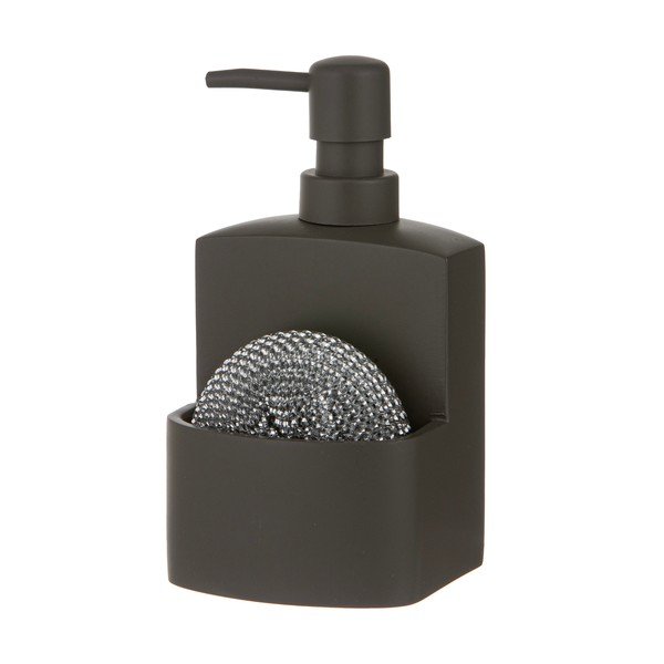 Tamno sivi dozator sapuna od polyresina 250 ml Essentials – Ladelle