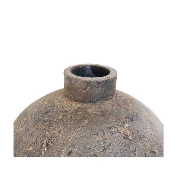 Smeđa visoka vaza od terakote Corvo – House Nordic-image-4