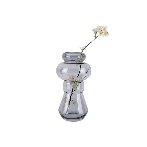 Vaza od sivog stakla PT LIVING Morgana, visina 35 cm-image-2