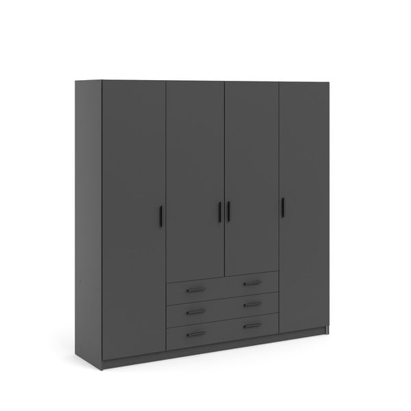 Tamno sivi ormar 196x200 cm Sprint – Tvilum-image-3