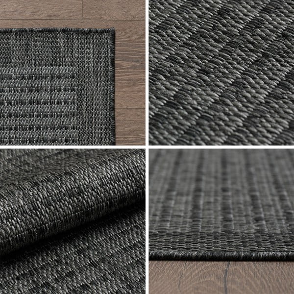 Tamno sivi unutarnji i vanjski tepih 200x290 cm Giza 1410 – Ayyildiz Carpets-image-3