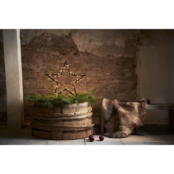 Crni svjetlosni ukras s božićnim motivom Spiky – Star Trading-image-2