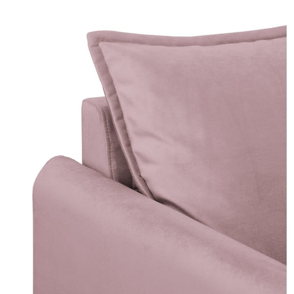 Baršunasti fotelja u boji lavande Juli – Ropez-image-4