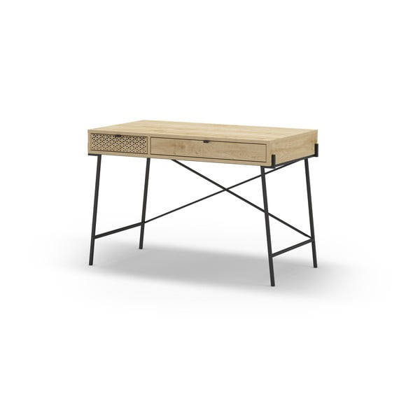 Radni stol u dekoru hrasta 60x110 cm Ecrin – Marckeric-image-3