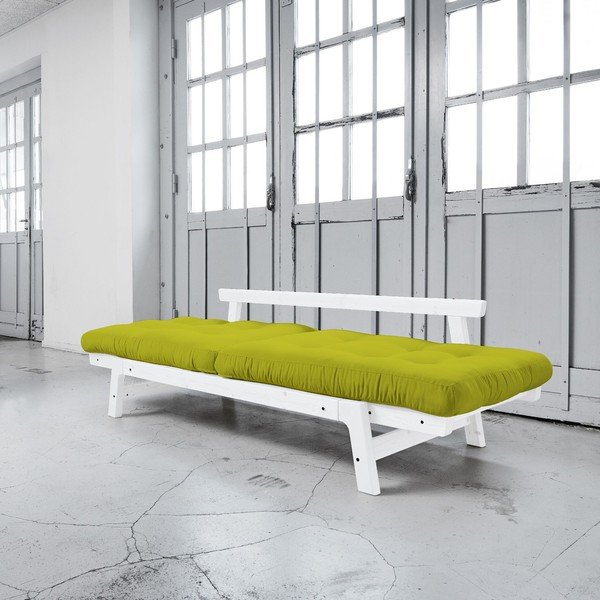 Sofa na razvlačenje Karup Step White / Pistacio-image-2
