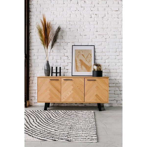 Crni aluminijski svijećnjak Bloomingville Deeb, visina 20 cm-image-2