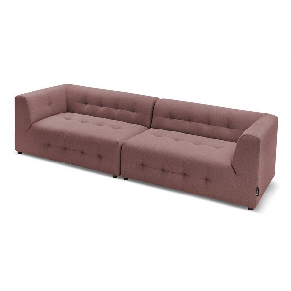 Tamno roza kauč 324 cm Kleber - Bobochic Paris-image-3