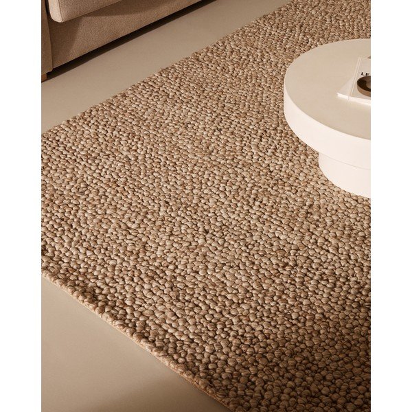 Bež vunen tepih 200x300 cm Lubrin – Kave Home-image-2