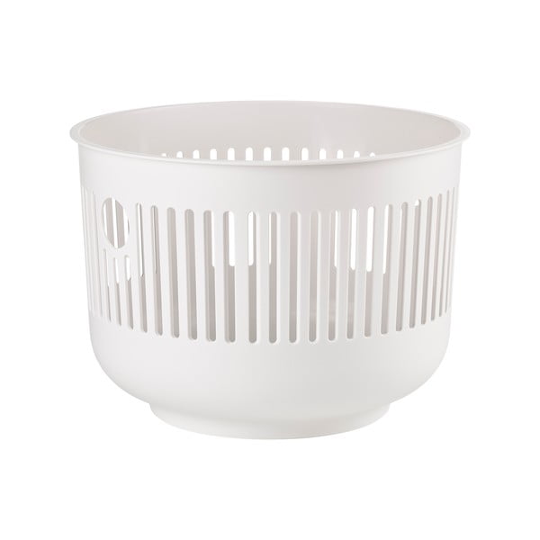 Bijela plastična košara za rublje 35 l Ume – Zone