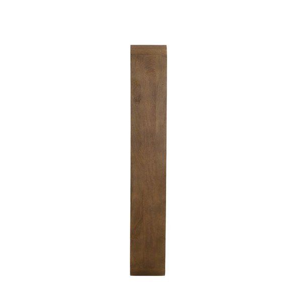Regal od masivnog manga u tamnoj prirodnoj boji 100x200x30 cm Labare – Light & Living-image-3
