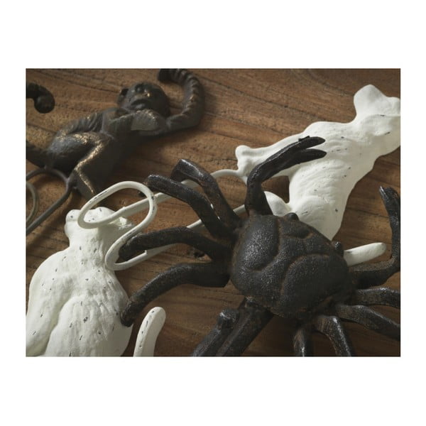 Set od 3 tamnosive zidne vješalice Geese Monkey-image-1