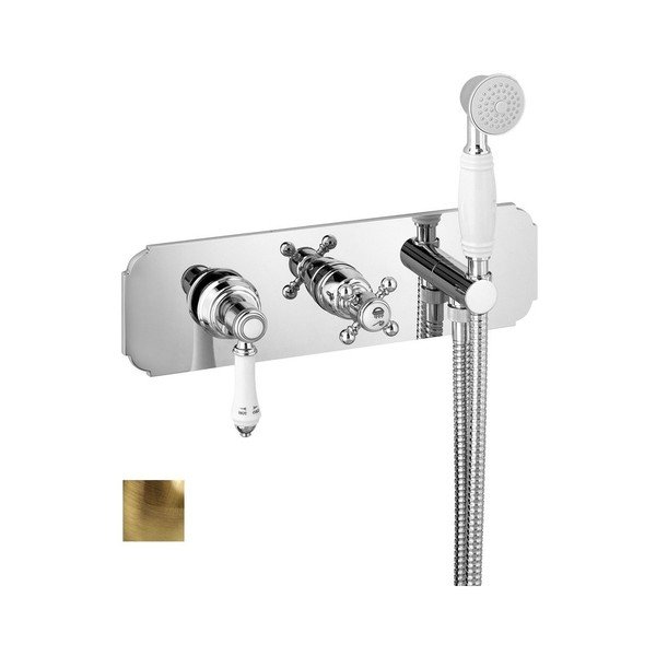 Ugrađena slavina za tuš u brončanoj boji (s 3 izlaza) Vienna – Sapho