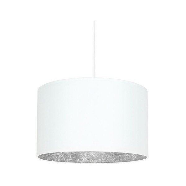 Viseća dvokraka svjetiljka u bijelo-srebrnoj Sotto Luce Mika, ⌀ 40 cm-image-1