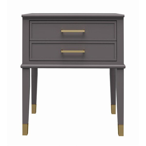 Tamno sivi noćni ormarić Westerleigh – CosmoLiving by Cosmopolitan-image-2