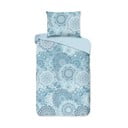 Plava pamučna posteljina za bračni krevet Bonami Selection Mandala, 200 x 200 cm