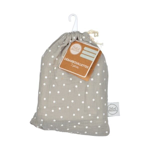 Krpice za pranje u setu 5 kom od muslina – Bébé Douceur-image-2