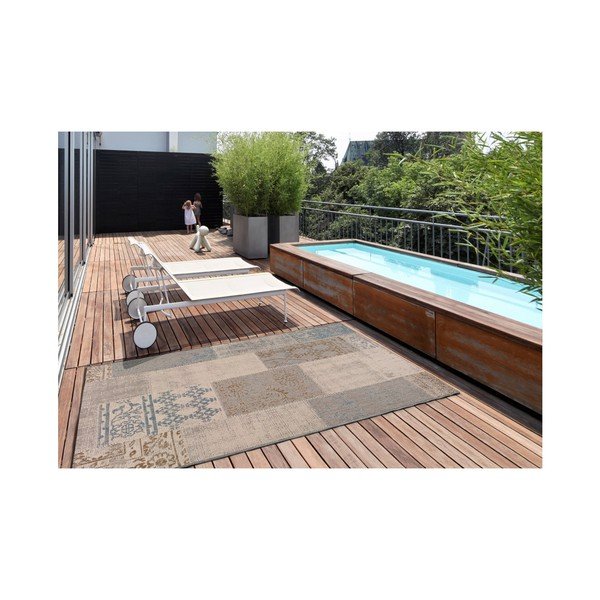 Plavi vanjski tepih Universal Bilma Dice, 120 x 170 cm-image-2