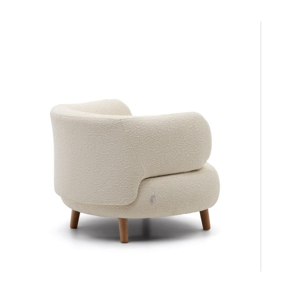 Krem fotelja Luisa – Kave Home-image-3