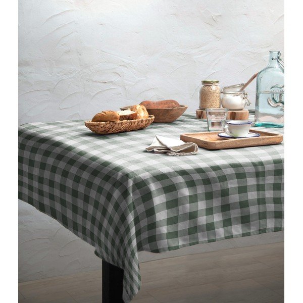 Stolnjak Really Nice Things Green Vichy, 140 x 200 cm-image-1