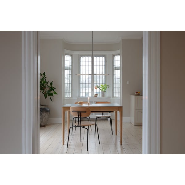 Metalna LED viseća svjetiljka u srebrnoj boji s metalnim sjenilom Omni Ceiling – UMAGE-image-4