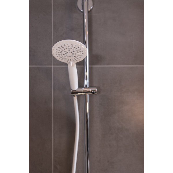 Glava za tuš Wenko Young White, ø 11 cm-image-1