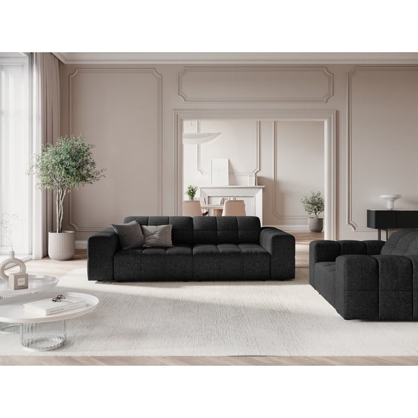 Antracitno siva sofa 204 cm Chicago – Cosmopolitan Design-image-1
