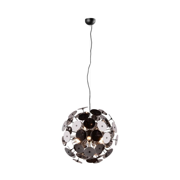 Mat crna viseća svjetiljka Discalgo – Trio-image-3