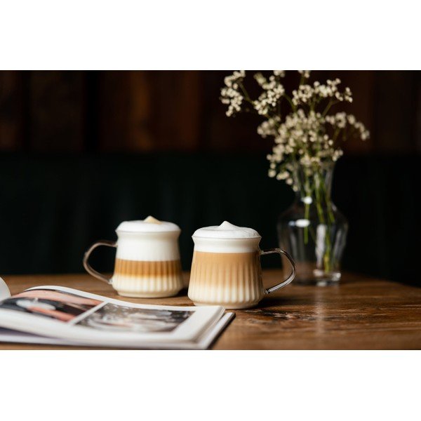 Šalice u setu 2 kom za cappuccino/s dvostrukom stijenkom 320 ml Mia – Vialli Design-image-2