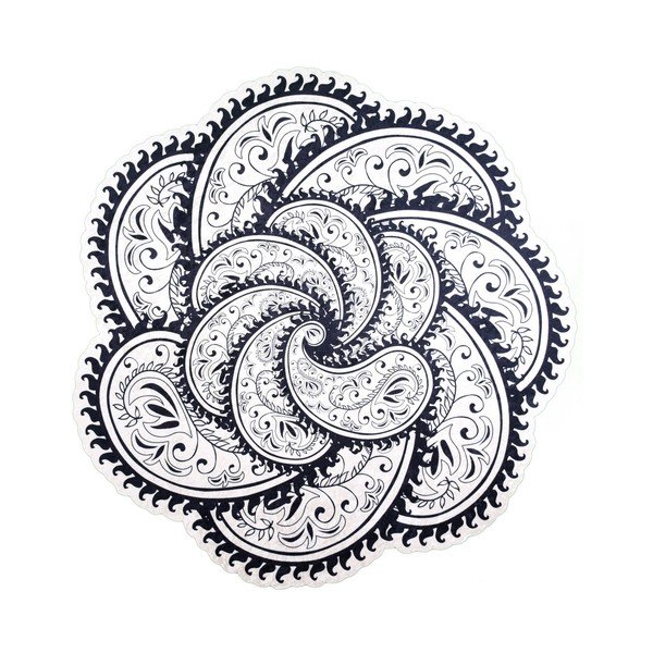 Tepih Vitaus Gurho, ⌀ 80 cm-image-1